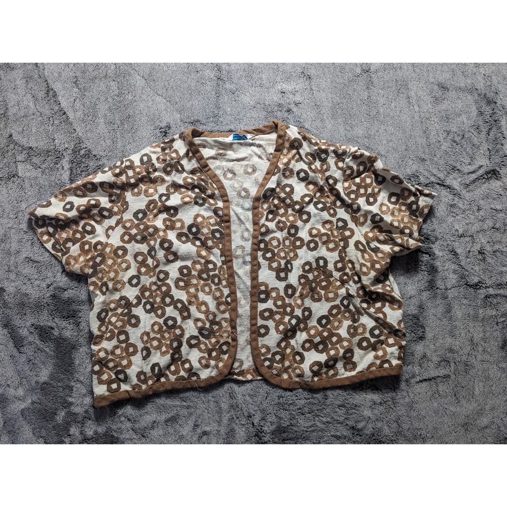 Vintage Carol Brent Cropped Cardigan Women's Size Medium